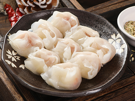 手工鱼皮饺