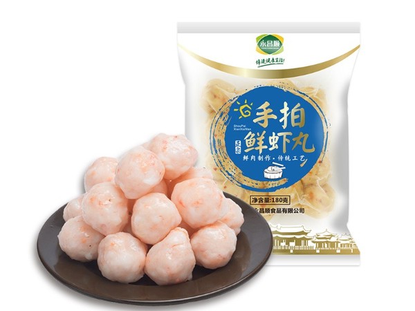 永昌顺鲜虾丸180g