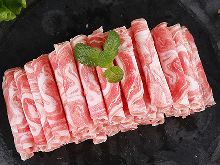 家庭装肥牛肉片图片